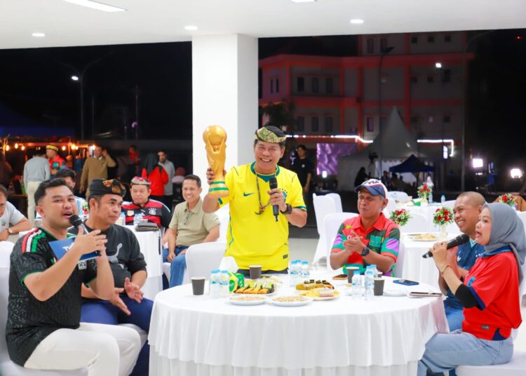 Pemprov Kaltara Gelar Nobar Gratis, Gubernur Ajak Warga Nikmati Piala Dunia