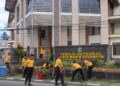 Personel Polresta Bulungan Gelar Bakti Religi di Gereja Katedral dan Museum Kesultanan