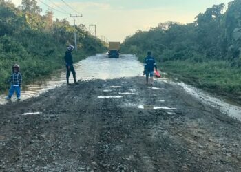 Akses Muruk Rian Sempat Tergenang, DPUPRKP Turun Tangan