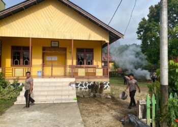 Hari Bhayangkara ke-80, Personel Polsek Tanjung Palas Barat Gelar Bakti Religi