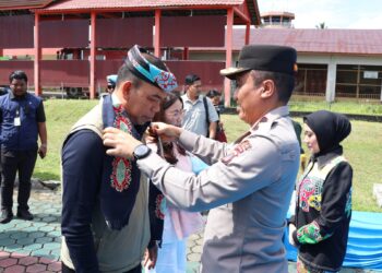Wakapolda Kaltara Sambut Kedatangan Kapolda Baru di Bandara Juwata Tarakan