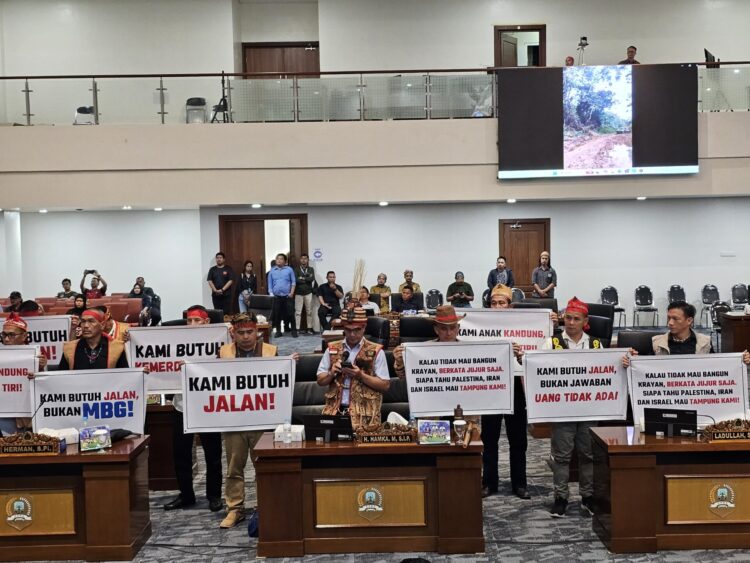 RDP Bersama Warga Krayan, DPRD Kaltara Dorong Percepatan Perbaikan Jalan