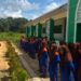 Polisi Hadir di MPLS, Siswa MTsN Salimbatu Diberi Materi Baris-Berbaris