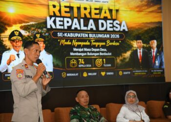 Retreat Kepala Desa se-Bulungan Perkuat Sinergi Tiga Pilar Dukung Program Pemerintah