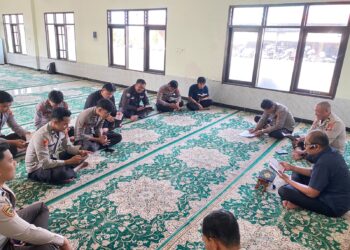 Polresta Bulungan Gelar Binrohtal, Perkuat Mental dan Spiritualitas Personel