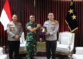 Perkuat Sinergi, Kapolda Kaltara Jamu Kunjungan Danyonif 880 Benuanta