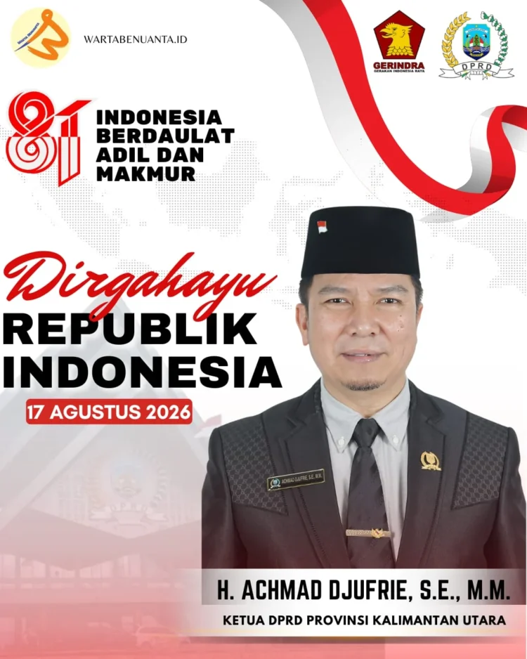 Ucapan HUT RI Achmad Djufrie