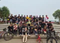 Ratusan Pesepeda Gowes Bersama Teman Tuli di Tanjung Selor