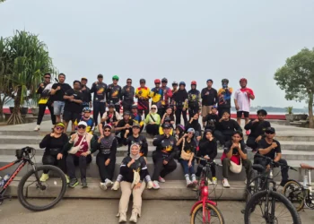 Ratusan Pesepeda Gowes Bersama Teman Tuli di Tanjung Selor