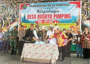 Desa Pimping Rayakan HUT ke-61, Bupati Bulungan Hadir Langsung