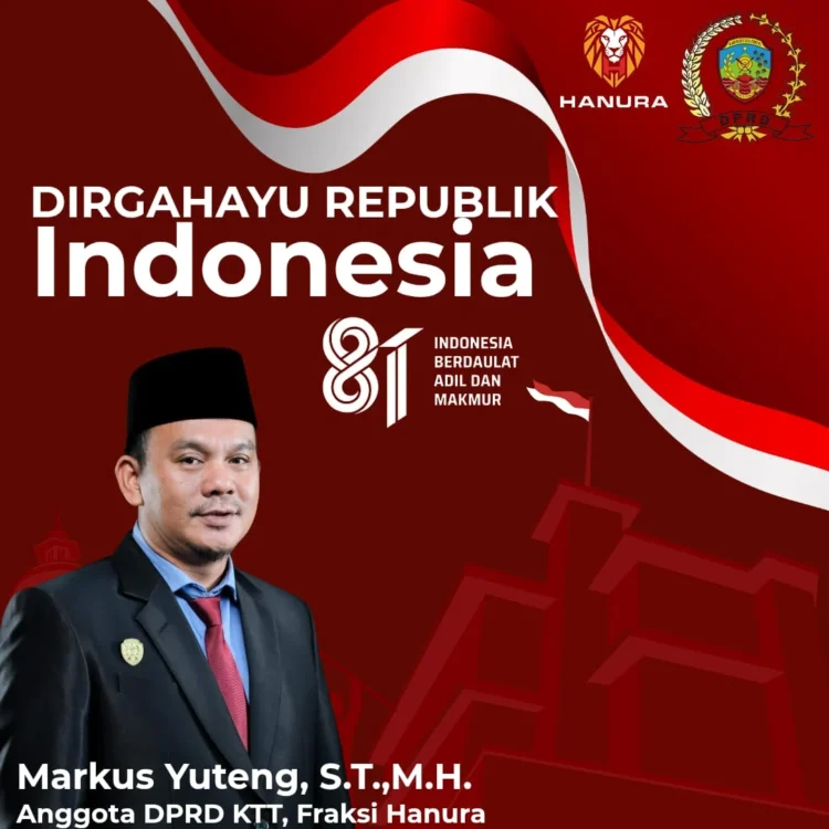 Ucapan HUT RI Markus Yuteng