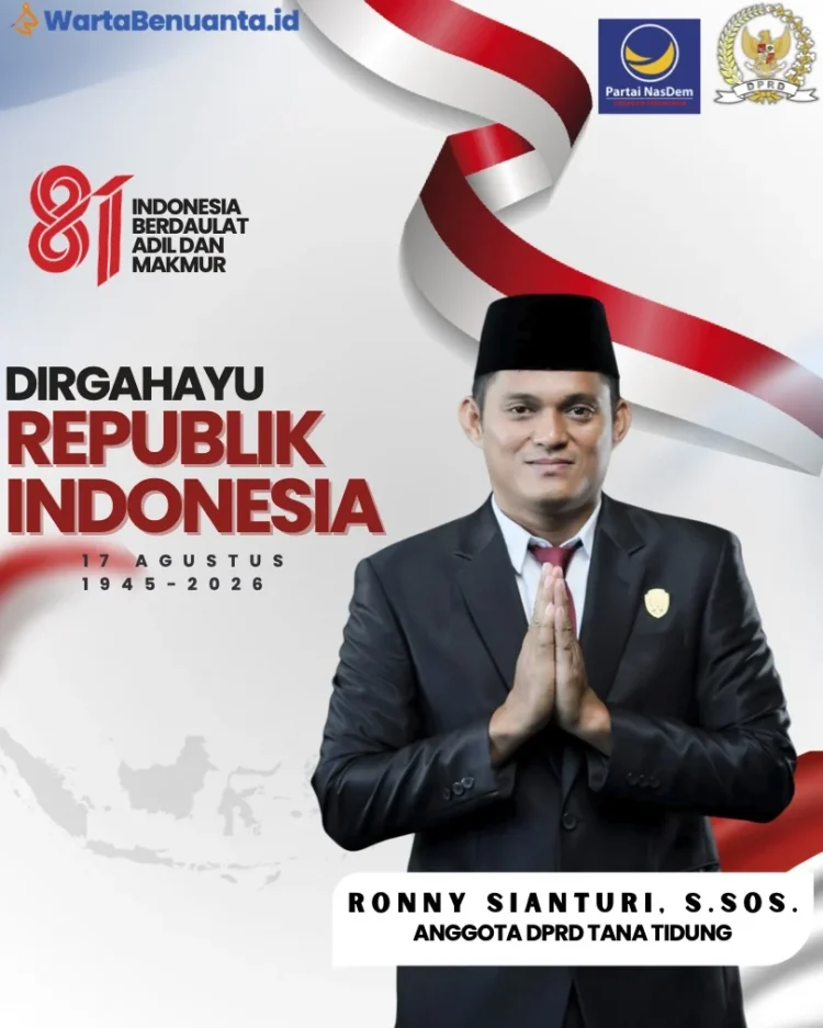 Ucapan HUT RI Ronny Sianturi