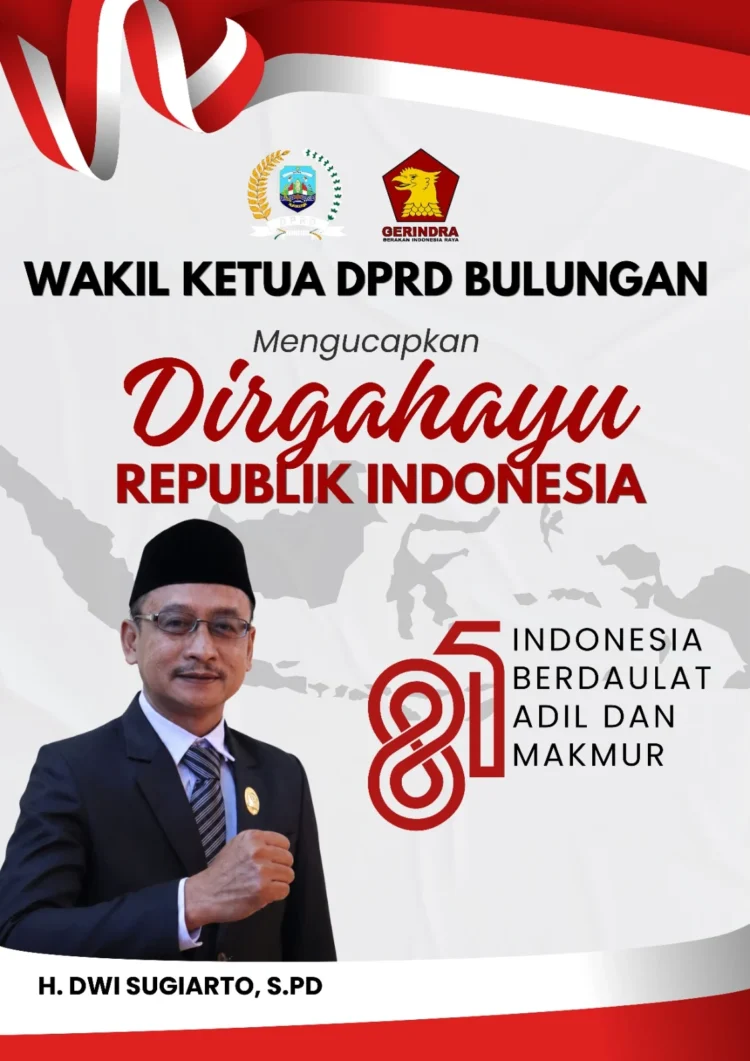 Ucapan HUT RI Dwi Sugiarto