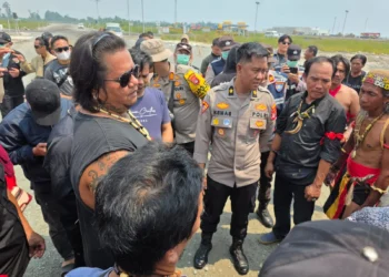 Unras di KIHI Polisi Siagakan Puluhan Personel