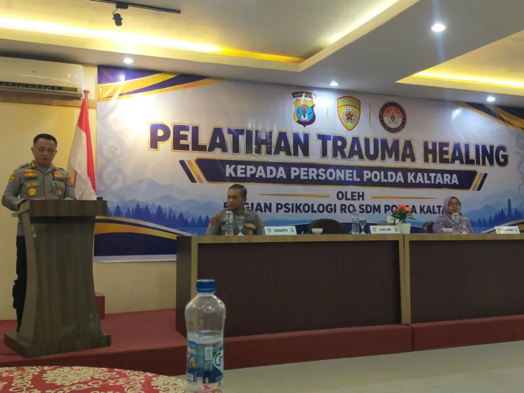 Personel Jajaran Polda Kaltara Ikuti Pelatihan Trauma Healing