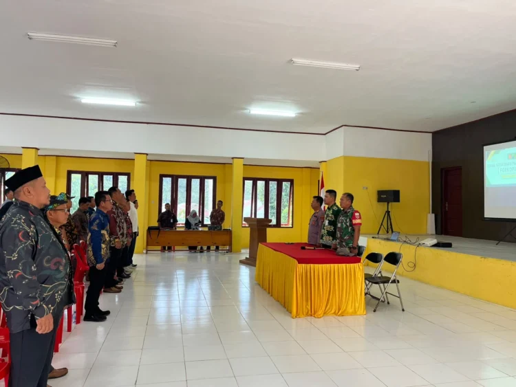 Rakor Forkopimcam Sekatak Bahas Keamanan hingga Penyelesaian Batas Desa